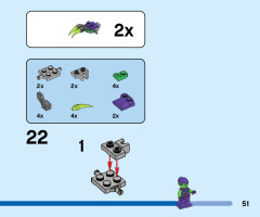 LEGO 76219 instructions page 51 – build guide
