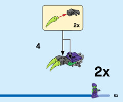 LEGO 76219 instructions page 53 – build guide