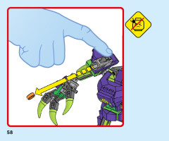 LEGO 76219 instructions page 58 – build guide