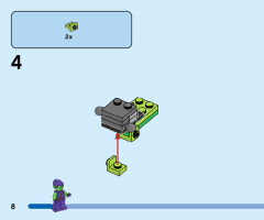 LEGO 76219 instructions page 8 – build guide