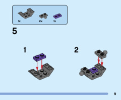 LEGO 76219 instructions page 9 – build guide