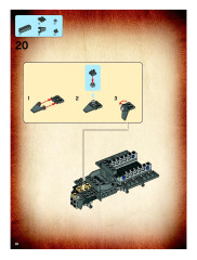 LEGO 7622 instructions page 28 – build guide
