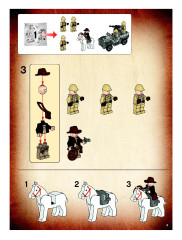LEGO 7622 instructions page 3 – build guide
