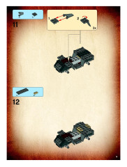 LEGO 7622 instructions page 9 – build guide