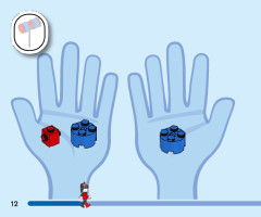 LEGO 76220 instructions page 12 – build guide