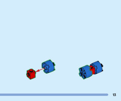 LEGO 76220 instructions page 13 – build guide