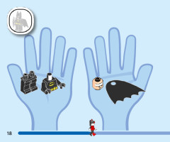 LEGO 76220 instructions page 18 – build guide