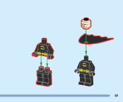 LEGO 76220 instructions page 19 – build guide