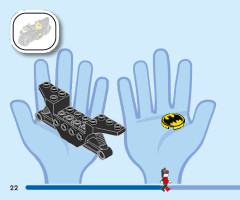 LEGO 76220 instructions page 22 – build guide