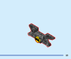 LEGO 76220 instructions page 23 – build guide