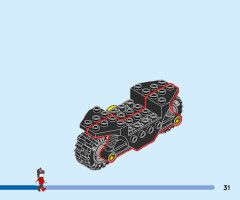 LEGO 76220 instructions page 31 – build guide