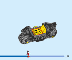 LEGO 76220 instructions page 37 – build guide