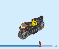 LEGO 76220 instructions page 45 – build guide