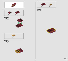 LEGO 76223 instructions page 105 – build guide