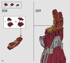 LEGO 76223 instructions page 112 – build guide