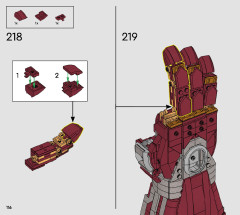 LEGO 76223 instructions page 116 – build guide