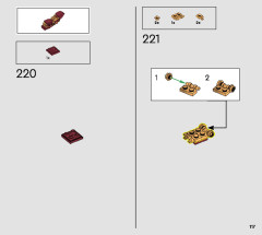 LEGO 76223 instructions page 117 – build guide