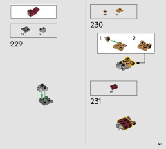LEGO 76223 instructions page 121 – build guide
