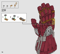 LEGO 76223 instructions page 126 – build guide