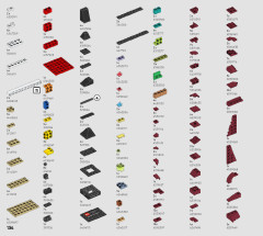 LEGO 76223 instructions page 134 – build guide