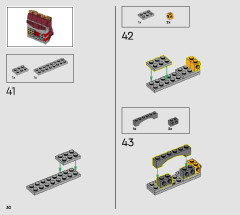 LEGO 76223 instructions page 30 – build guide