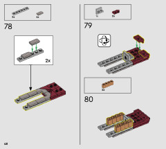 LEGO 76223 instructions page 48 – build guide