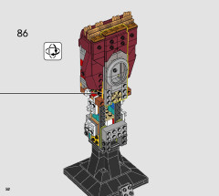 LEGO 76223 instructions page 52 – build guide