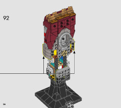 LEGO 76223 instructions page 56 – build guide