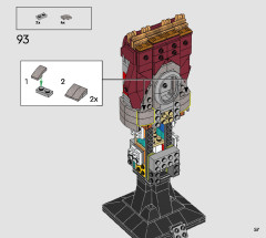 LEGO 76223 instructions page 57 – build guide