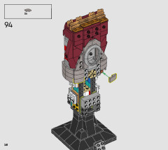 LEGO 76223 instructions page 58 – build guide