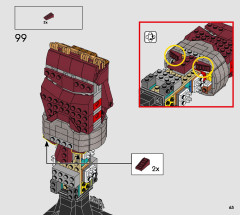 LEGO 76223 instructions page 63 – build guide