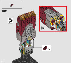 LEGO 76223 instructions page 64 – build guide