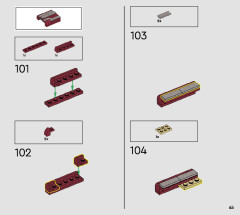 LEGO 76223 instructions page 65 – build guide