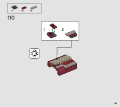 LEGO 76223 instructions page 69 – build guide