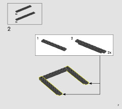 LEGO 76223 instructions page 7 – build guide
