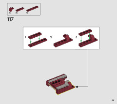LEGO 76223 instructions page 73 – build guide