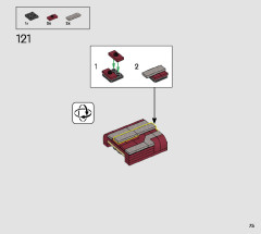 LEGO 76223 instructions page 75 – build guide