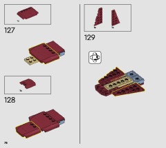 LEGO 76223 instructions page 78 – build guide