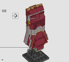 LEGO 76223 instructions page 80 – build guide