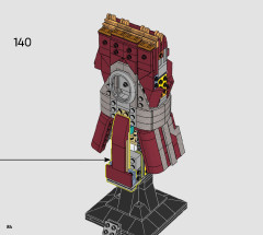 LEGO 76223 instructions page 84 – build guide