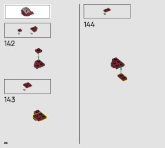 LEGO 76223 instructions page 86 – build guide