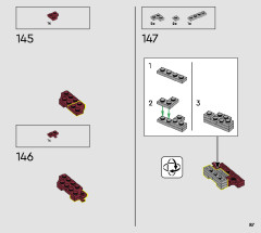 LEGO 76223 instructions page 87 – build guide
