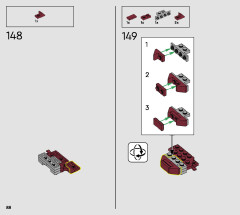 LEGO 76223 instructions page 88 – build guide