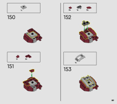 LEGO 76223 instructions page 89 – build guide