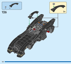 LEGO 76224 instructions page 102 – build guide