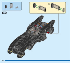 LEGO 76224 instructions page 106 – build guide