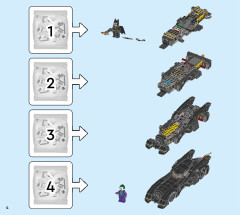 LEGO 76224 instructions page 4 – build guide