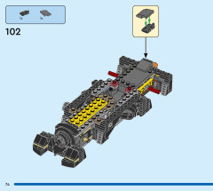 LEGO 76224 instructions page 74 – build guide