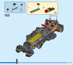 LEGO 76224 instructions page 75 – build guide