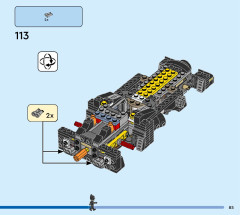 LEGO 76224 instructions page 85 – build guide